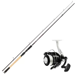 Abu Garcia DAM Spinn Combo Angelset - Abu Rute 2,13m + DAM Rolle Mit Angelschnur