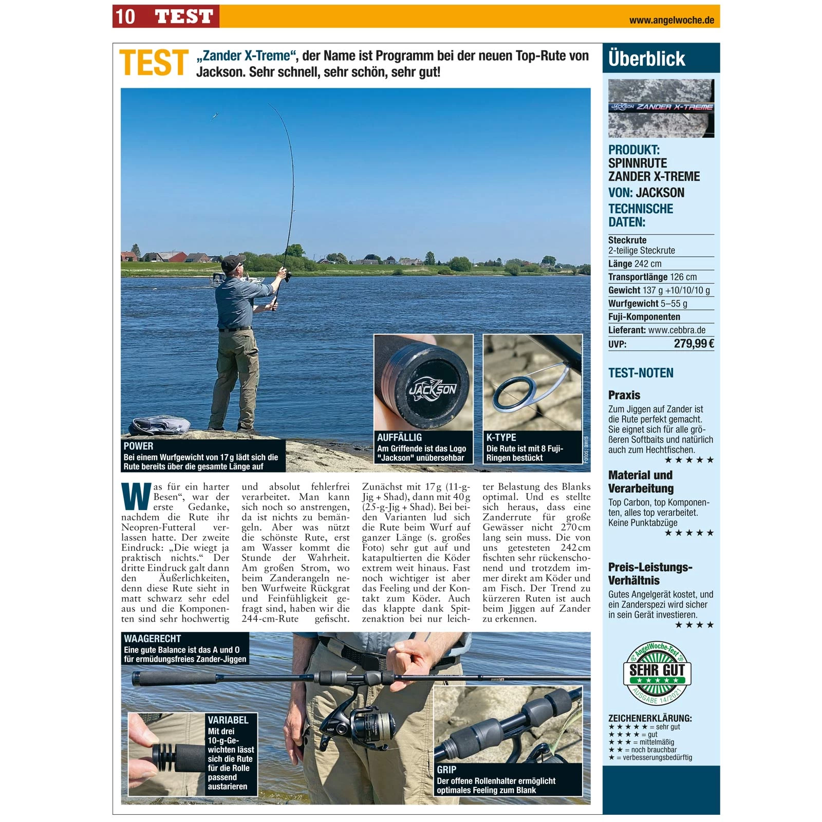 Jackson Zander X-TREME Zanderrute 3 Jackson Zander X-TREME Zanderrute – Bild 3