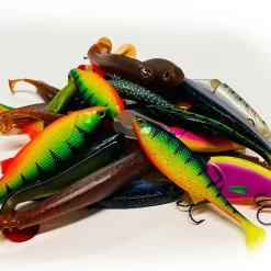 Jackson Big Pack Profi Zanderköder Angelset 6 Bis 14cm – Kunstköder Set – 30 Stück -Professionelles Angelausrüstungsgeschäft Big Pack Zander 30 Ama