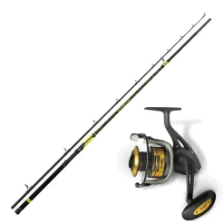 Black Cat Wels Allround Combo Angelset - Black Cat Rute 3,00m + Black Cat Rolle