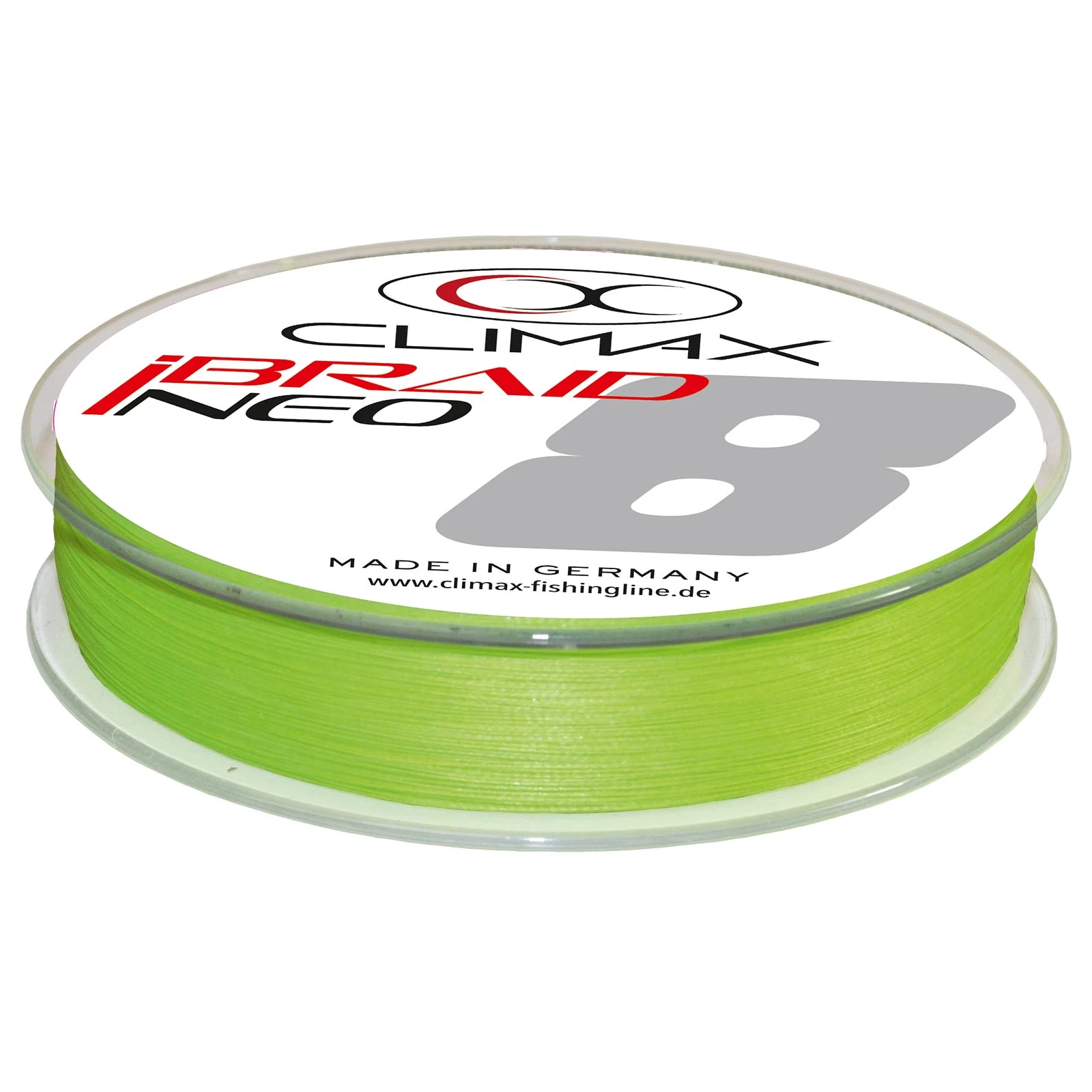 Climax IBraid NEO Fluo-chartreuse Geflochtene Angelschnur 1 Climax IBraid NEO Fluo-chartreuse Geflochtene Angelschnur