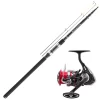 Daiwa Feeder Combo Angelset - Dawia Feederrute 3,30 Bis 100g + Daiwa Feederrolle