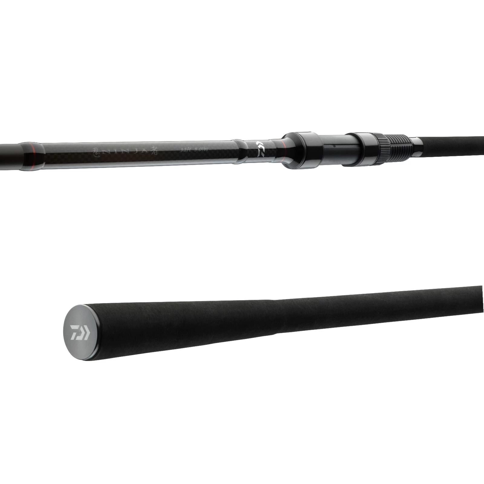 Daiwa Ninja X Carp 3-teilig Karpfenrute 2 Daiwa Ninja X Carp 3-teilig Karpfenrute – Bild 2