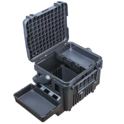 Meiho Multifunktionsbox Schwarz Angelkoffer -Professionelles Angelausrüstungsgeschäft Meiho Multifunktionsbox schwarz Angelkoffer 300 375 Detail 2