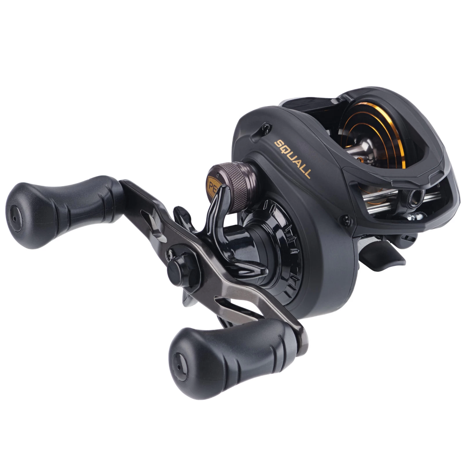 Penn Squall Low Profile Baitcastrolle Linkshand 1 Penn Squall Low Profile Baitcastrolle Linkshand