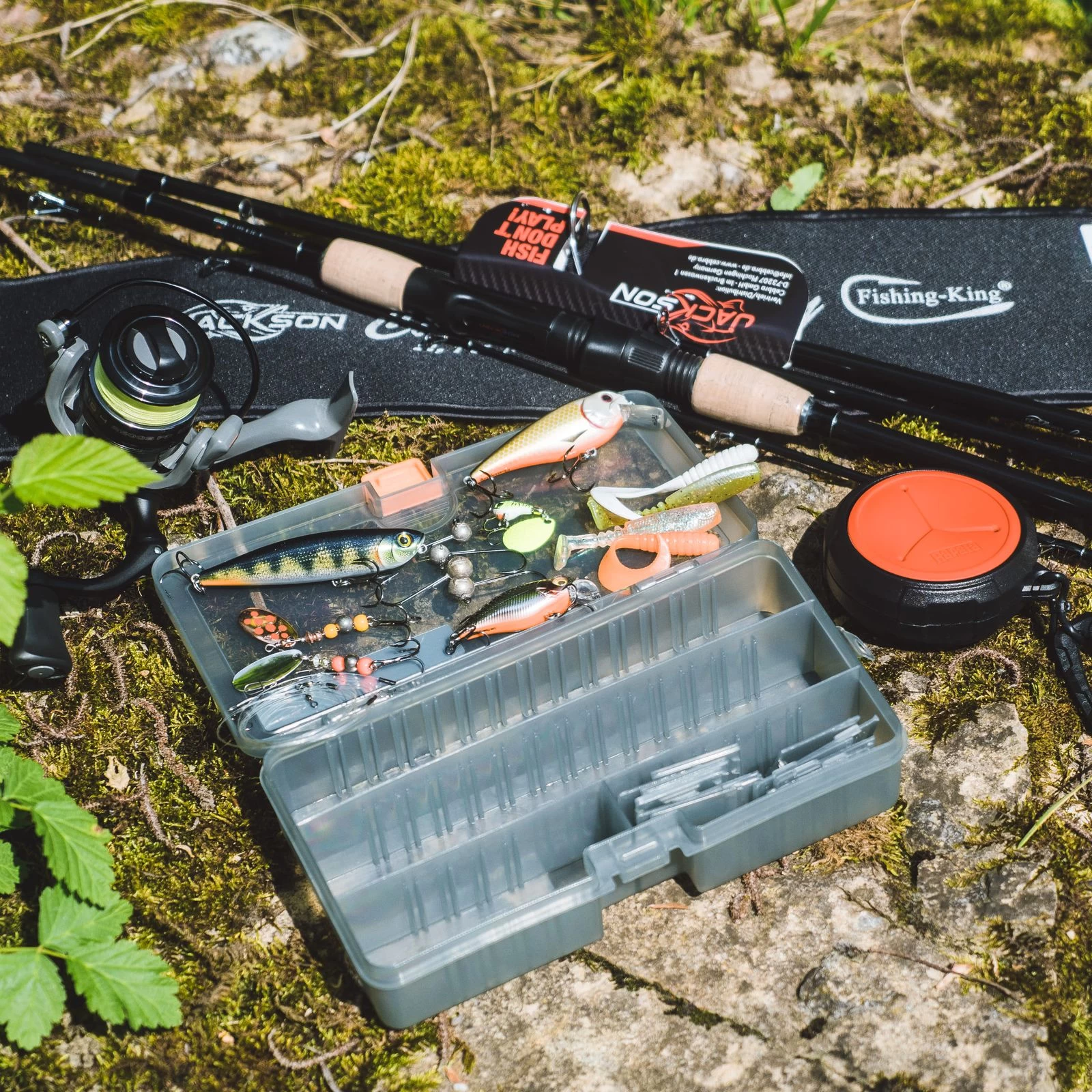 Forelle/Barsch Einsteigerset By Fishing-King 1 Forelle/Barsch Einsteigerset By Fishing-King
