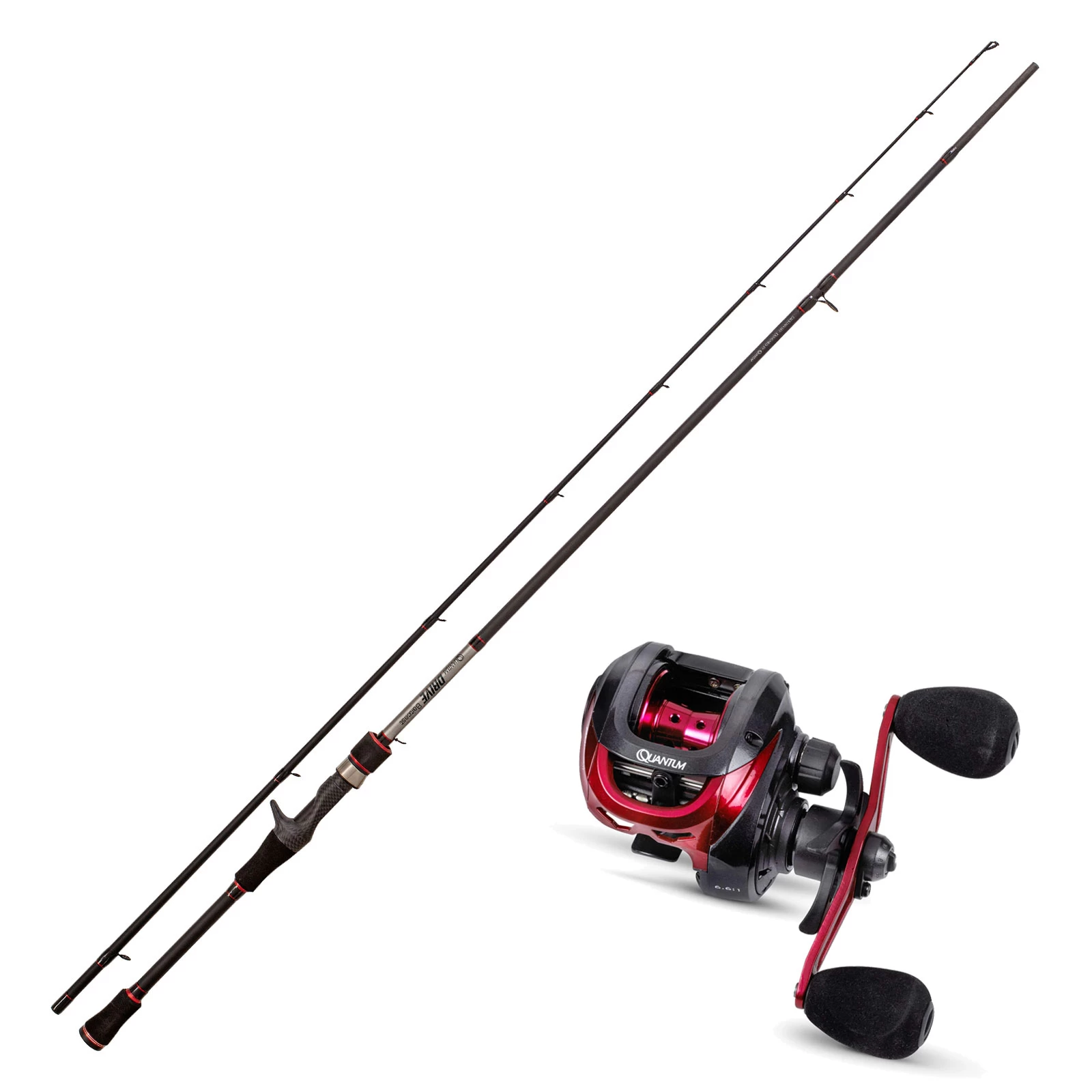Quantum Baitcaster Combo Angelset No.1 - Quantum Baitcasterolle + Quantum Rute 1 Quantum Baitcaster Combo Angelset No.1 - Quantum Baitcasterolle + Quantum Rute