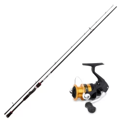 Shimano Quantum Spinn Combo Angelset - Shimano Rolle + Quantum Rute 2,70