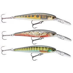 Cormoran Wobbler Set 3 Mixed 9,0cm Kunstköder Angelset 3 Tiefläufer Wobbler