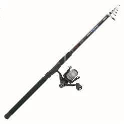 Jenzi Allround Tele Combo 3,00m 30-60g Rute Rolle Schnur Komplett Angelset