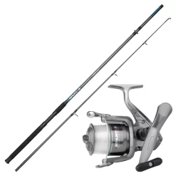 Spro Rute 2,40m & Rolle & Schnur Norwegen Allround Angeln Combo Angelset