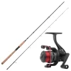 Spro Rute 2,70m 15-45g & Rolle & Schnur Allround Raubfisch Angelset