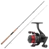 Spro Rute 2,70m 30-80g & Rolle & Schnur Allround Raubfisch Angelset