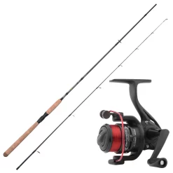 Spro Rute 2,70m 30-80g & Rolle & Schnur Allround Raubfisch Angelset