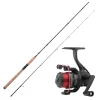 Spro XH 2,40m Rute & Rolle & Schnur Allround Angelset Raubfisch & Friedfisch Combo