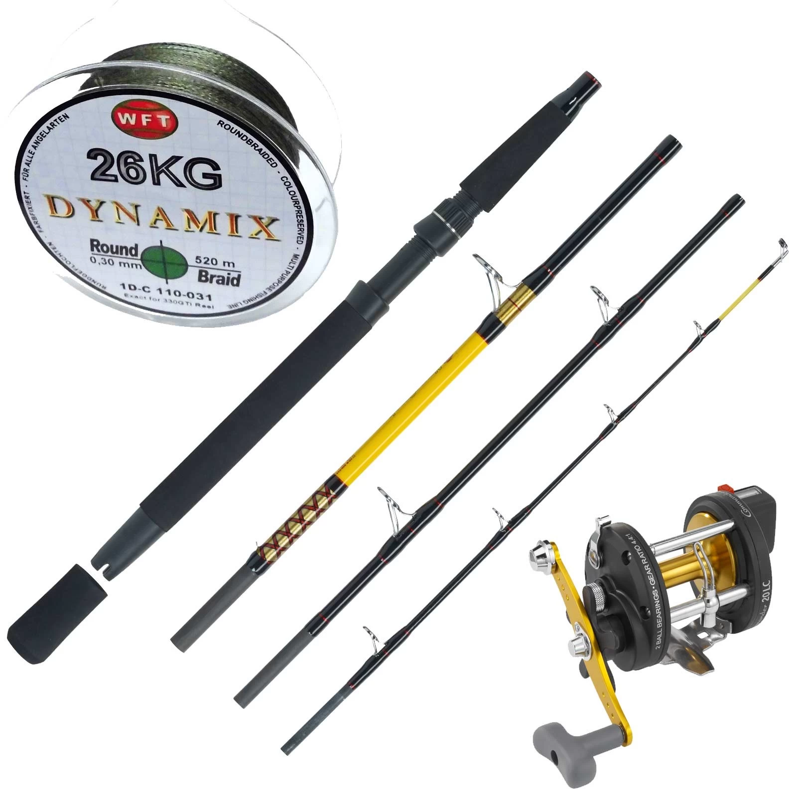 WFT Penn Norwegen Combo 9 Meeresangeln Angelset 1 WFT Penn Norwegen Combo 9 Meeresangeln Angelset