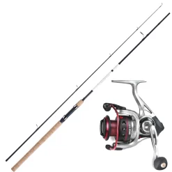 WFT Spinnrute Mit Quantum Angelrolle - Zander Angeln - Combo Komplett Angelset